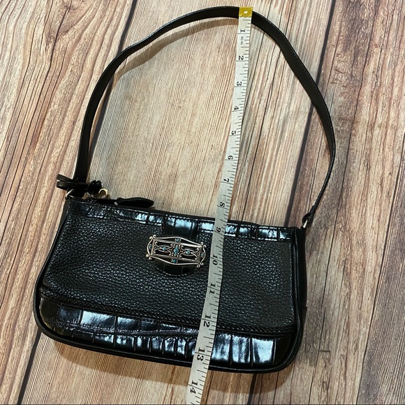 NWOT Brighton | Black Jeweled Mini Shoulder Bag - Picture 7 of 7
